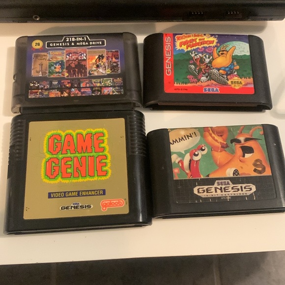 Super bundle! Sega genesis console game genie and games - Picture 3 of 12